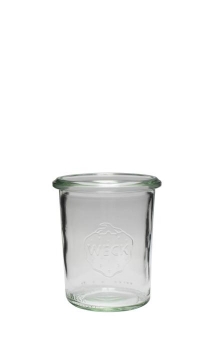 WECK-Sturzglas 160ml, Mündung 60mm  Lieferung ohne Deckel, Gummi und Klammern, bitte separat bestellen!